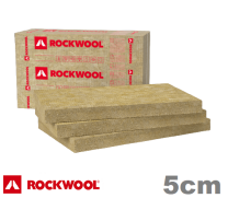 Rockwool steenwolplaat 039 100x61x5cm Rd:1,25 18pl/pak (=10,98m²) Steenwol