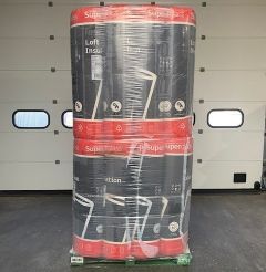 B-keus glaswol Superglass Contract Mat 44 4850x570x200mm Rd:4.50 (=2,77m²) B-keus glaswol