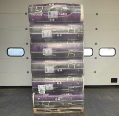 B-keus glaswol Superglass Adapt Slab 35 1200x400x100mm Rd:2.85 (=3,84m²) B-keus glaswol