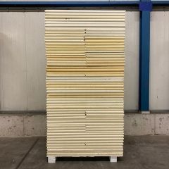 B-keus PIR 2-zijdig aluminium 1200x600x40mm T&G Rd:1.81 (=0,72m²) B-keus PIR isolatie