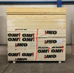 B-keus PIR 2-zijdig aluminium 2400x1200x40mm Rd:1.82 (=2.88m²) B-keus isolatie