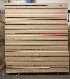 B-keus PIR 2-zijdig aluminium 2440x1270x200mm Rd:9.00 (=3,09m²) Outlet PIR