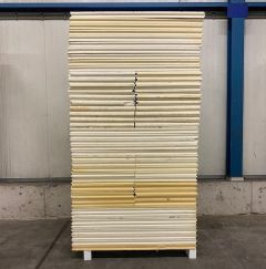 B-keus PIR 2-zijdig aluminium 1200x600x50mm T&G Rd:2,30 (=0,72m²) B-keus PIR isolatie