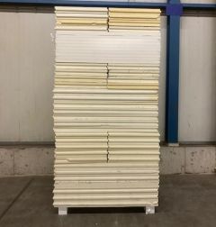 B-keus PIR 2-zijdig aluminium 1200x600x70mm T&G Rd:3.15 (=0,72m²) B-keus isolatie