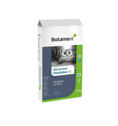 BotaGreen zeer flexibele tegellijm C2 TE S1 (per zak 15kg) Botament Isolatienoord Afwerking XPS bouwplaten