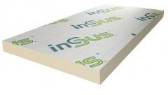 INSUS PIR 2-zijdig aluminium 1200x600x80mm Rd:3.60 (0,72 m²) 