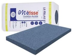 Metisse katoenvezelplaten 1200x600x160mm Rd:4.10 3pl/pak (=2,16 m2)