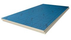 Soprema PIR 2-zijdig aluminium trapsponning 1200x600x140mm Rd:6.35 (=0,72 m²) 6,35 0,90 6,50 PIR 2-zijdig aluminium