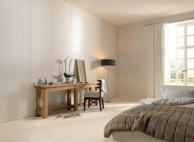 Woonkamer bekleding met PIR + Agnes wandplaten